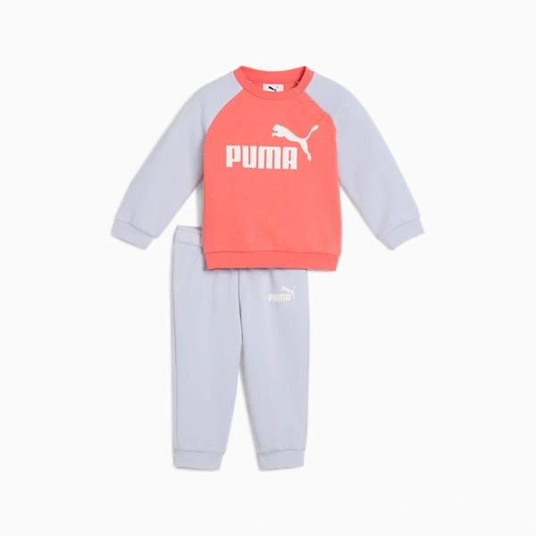 Puma Minicats Essentials: Dva kosa, neskončna zabava za malčke! Raglan in hlače, popolna kombinacija za vsak dan!